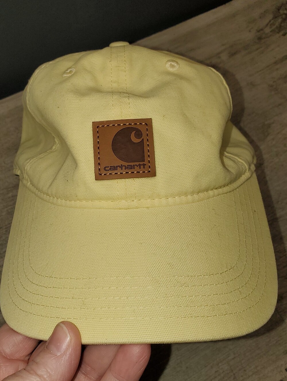Carhartt Odessa yellow adjustable hat